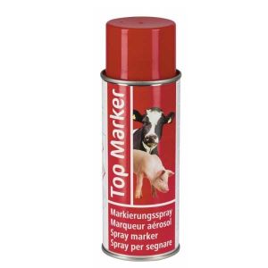 Jelölő Spray Piros, Topmarker, 500 ml