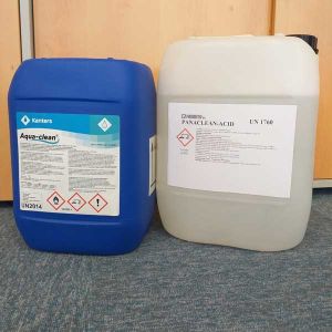 Aqua-clean(20l) és Panaclean Acid(20l) csomagban